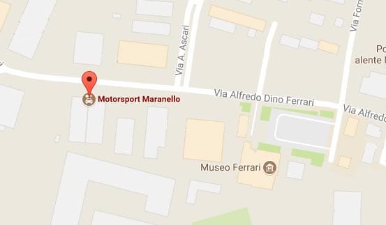 dove siamo maranello