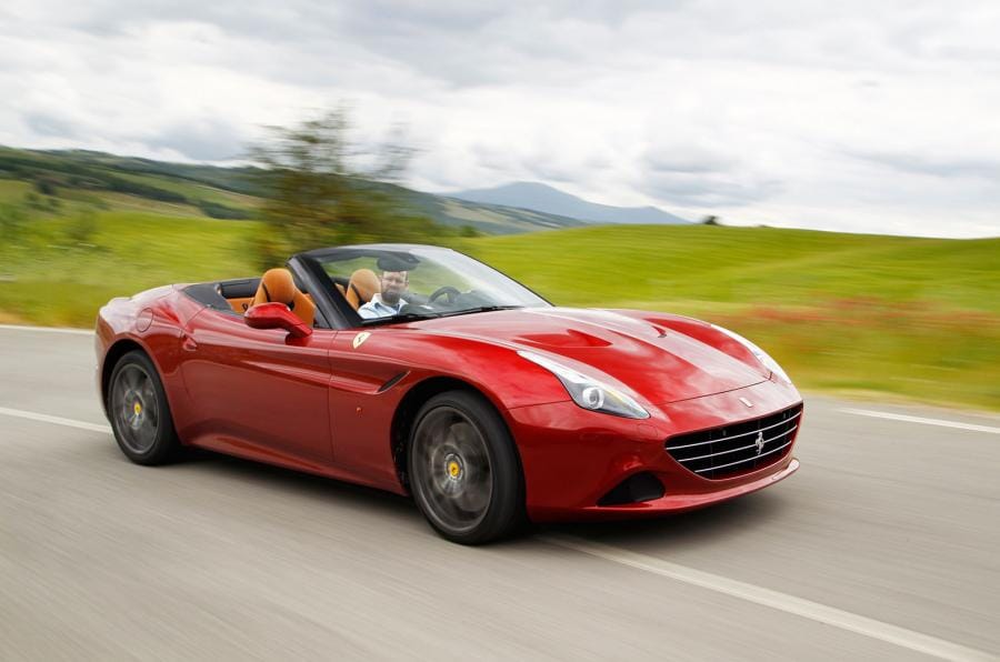Ferrari California T test drive in Maranello