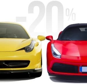 Test Drive Combo 3 Test Drive Ferrari 458 Italia + Ferrari 488 Spider