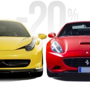 Test Drive Combo 15 Test Drive Ferrari California + Ferrari 458 Italia