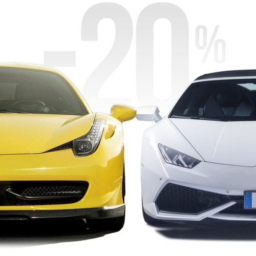 Test Drive Ferrari 458 Italia + Lamborghini Huracán LP610-4 Spyder