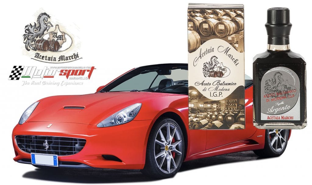 Balsamic Vinegar and Ferrari Test Drive