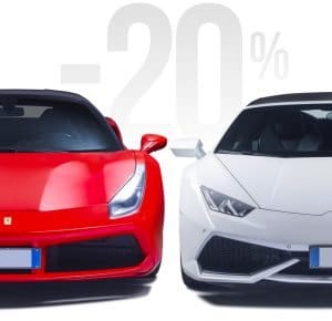 Test Drive Combo 1 Test Drive Ferrari 488 Spider + Lamborghini Huracán LP610-4 Spyder