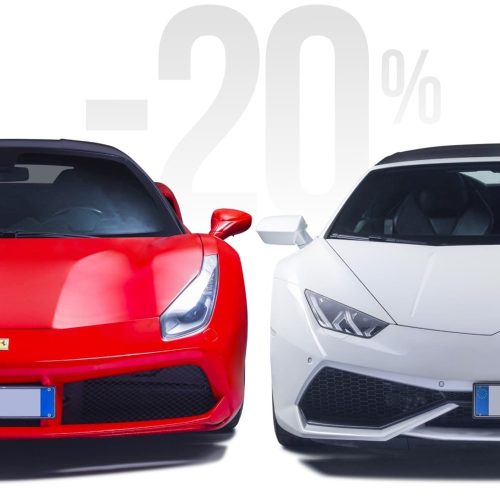 Ferrari 488 Spider + Lamborghini Huracán LP610-4 Spyder