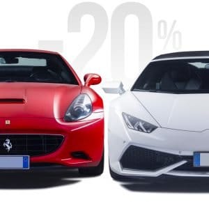 Test Drive Combo 11 Test Drive Ferrari California + Lamborghini Huracán LP610-4 Spyder