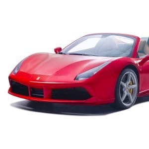 Ferrari 488 Spider rental (2 seats)