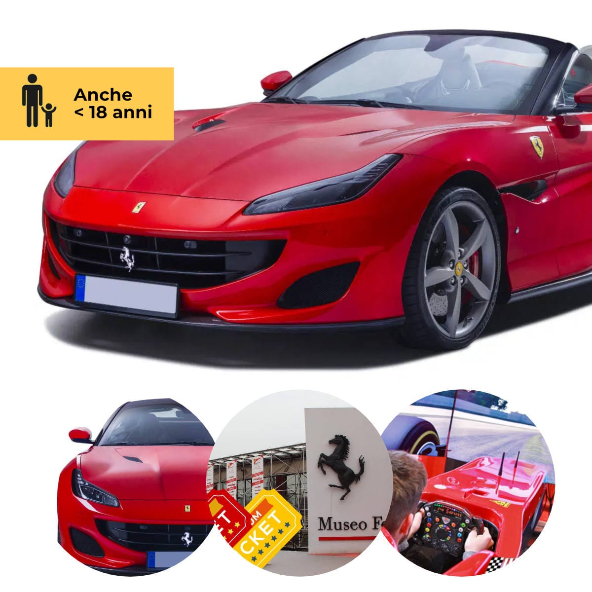 Ferrari Test Drive Pack + Ferrari Museums + Formula Racing Simulator Unsleshed 1 Ferrari Test Drive Pack + Ferrari Museums + Formula Racing Simulator Unsleshed