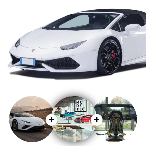 Pack Test drive Lamborghini Huracán + Lamborghini Museum + Simulator