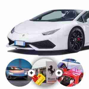 Test Drive Ferrari Lamborghini 67 Pack Test drive Lamborghini Huracán + Ferrari Museums + F1 Simulator