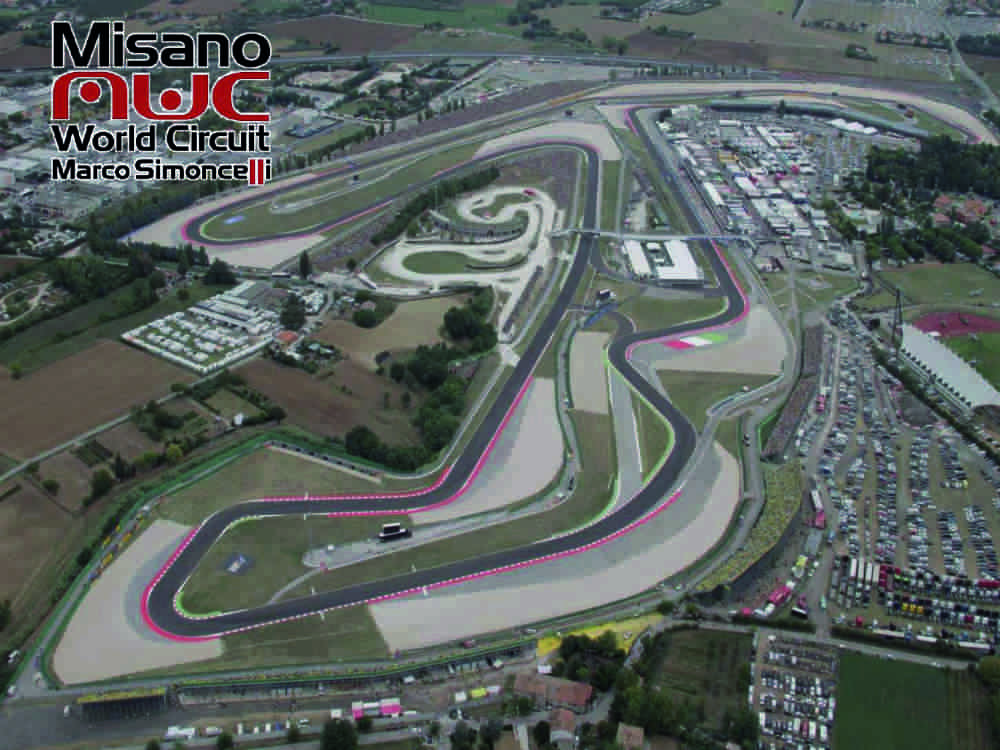 Driving on the Misano track 5 Driving on the Misano track - Image 5