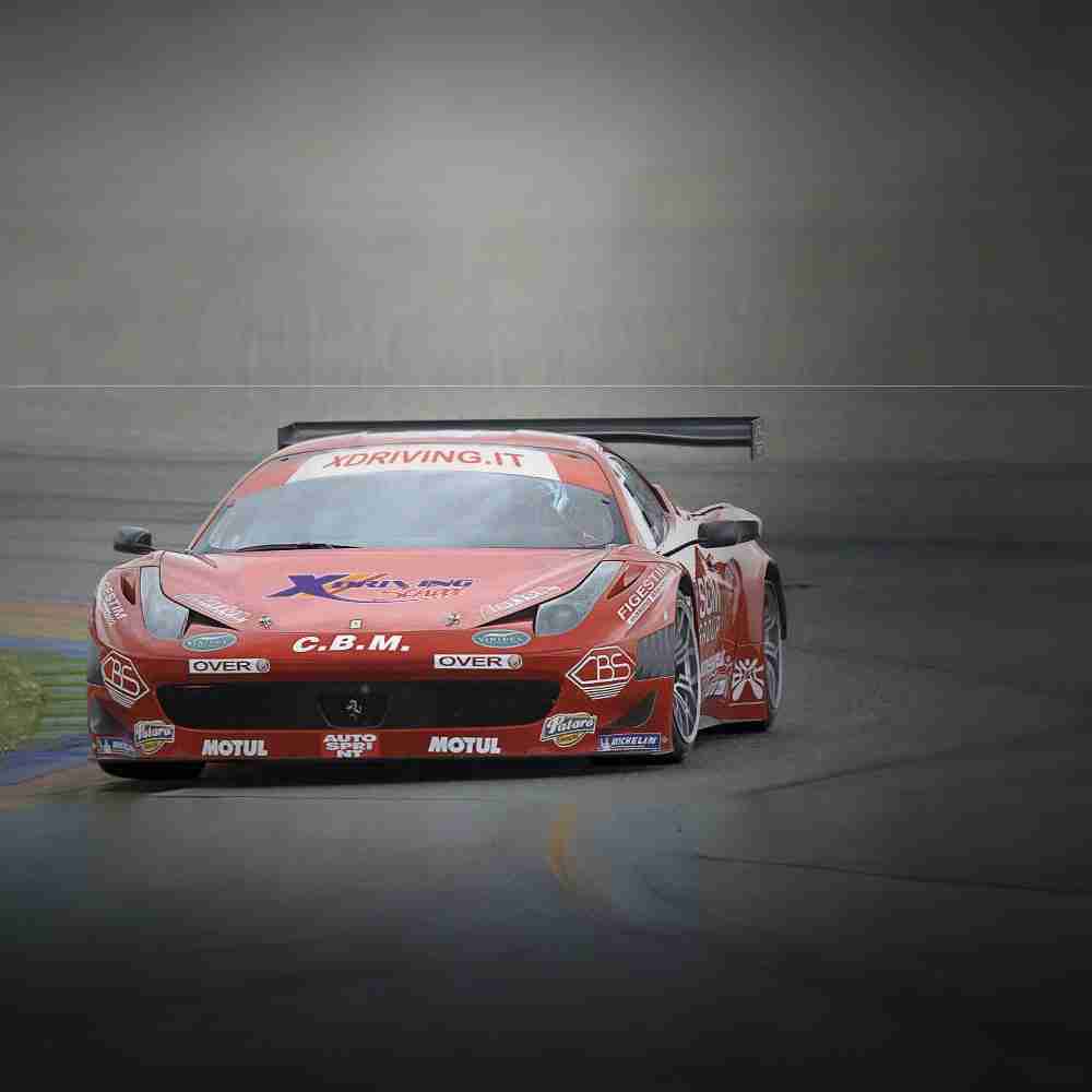 Driving on the Misano track 2 Driving on the Misano track - Image 2